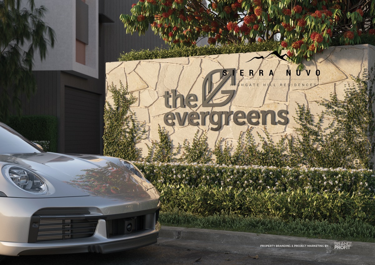The Evergreens development project branding by Brand.4.Profit