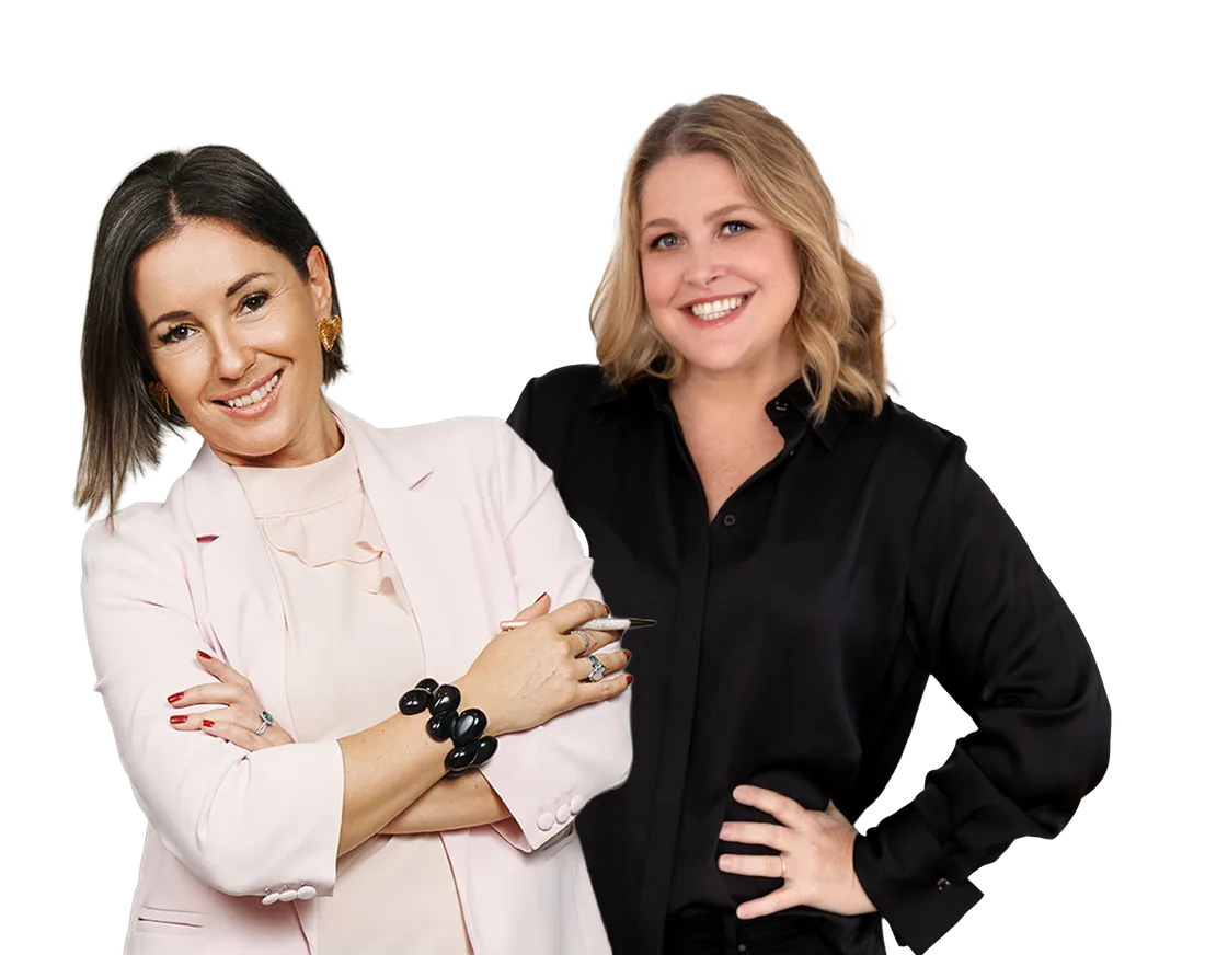 Sarah Rail and Karen Osorio, your Brisbane brand and website partners